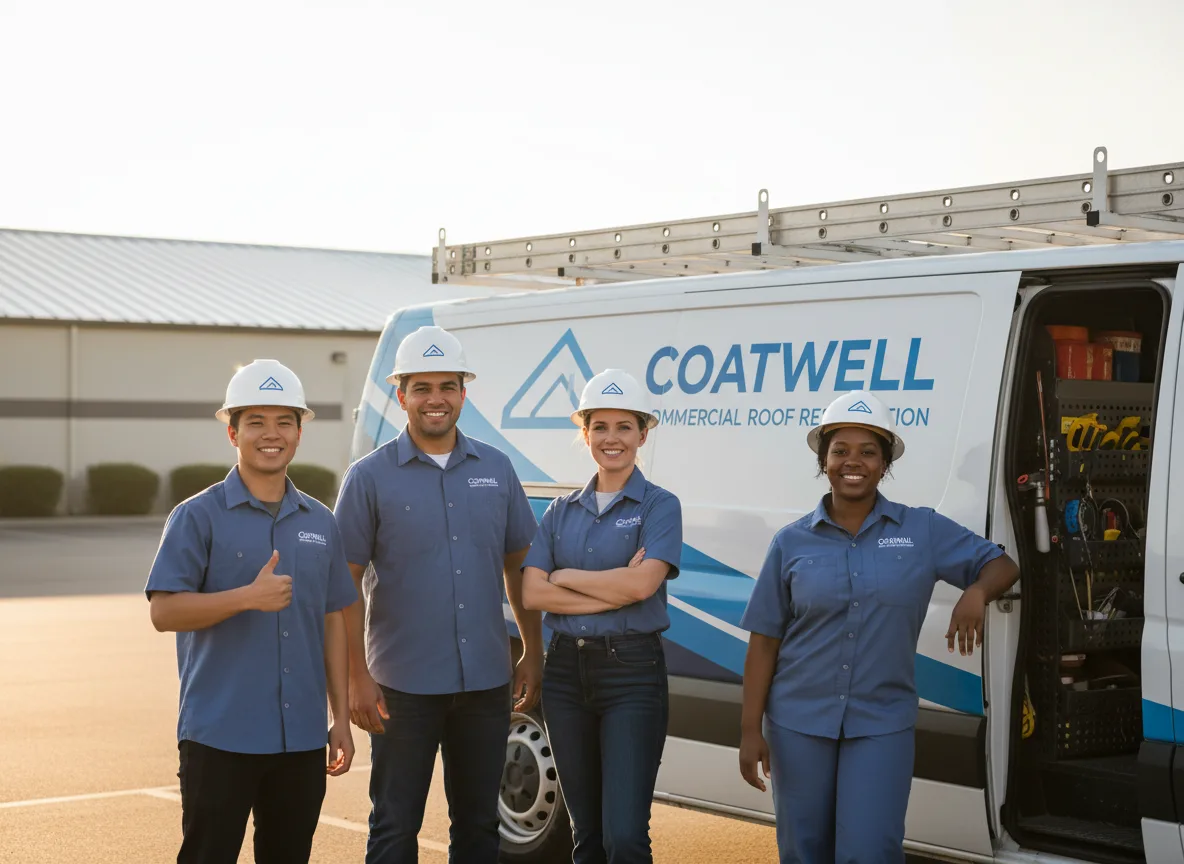 Commercial roof coating company in Holden, MO